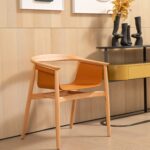 Hikari Armrest Dining Chair – A Timeless Fusion of Luxury - Image 3
