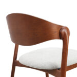 Hika Dining Chair – Modern Minimalist Elegance for Interiors - Image 3