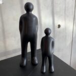 Patsy Black Medium Ceramic Figure Home Decoration