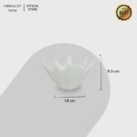 Lotte Plate Ceramic - Small White - Image 5