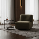 Suvra Armless Lounge Chair – Premium Comfort & Luxury - Image 2