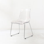 Aureta Clear Dining Chair – Premium Modern Dining Elegance - Image 2