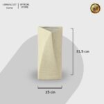 Urbanloft Home Dreieck Ceramic Vase Decoration - Image 2