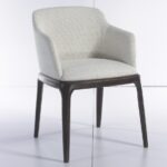 Heston Armrest Dining Chair – Comfortable Dining Experience - Image 2