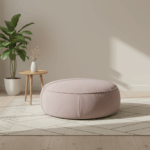 Noa Ottoman 0.89 Dusty Rose – Luxury Ottoman for Comfort - Image 2