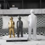 Patsy Black Medium Ceramic Figure Home Decoration - Image 3