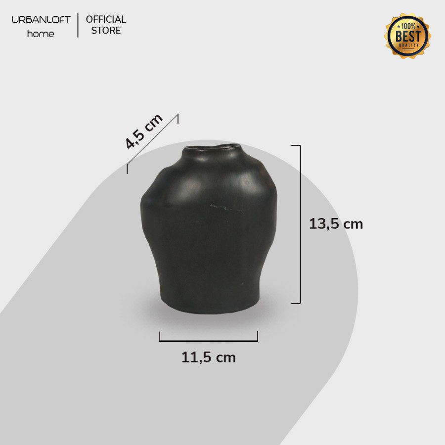 e4026ec9-32a2-4105-8f99-0b3dac0882a7.jpg Urbanloft Home Stein Ceramic Vas Bunga Dekorasi - Image 3