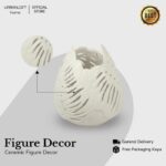 Urbanloft Home Crescenzo Ceramic Candle Holder Decoration - S - Image 2