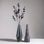 Hellio Ceramic Vas Bunga Dekorasi - Image 3