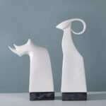 Urbanloft Home Ziege Ceramic Decoration - Image 3