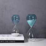 Urbanloft Home Isaac Glass Sand Clock Decoration