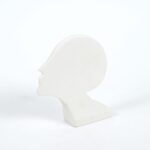 Urbanloft Home Sehen Ceramic Statue Decoration - White - Image 2