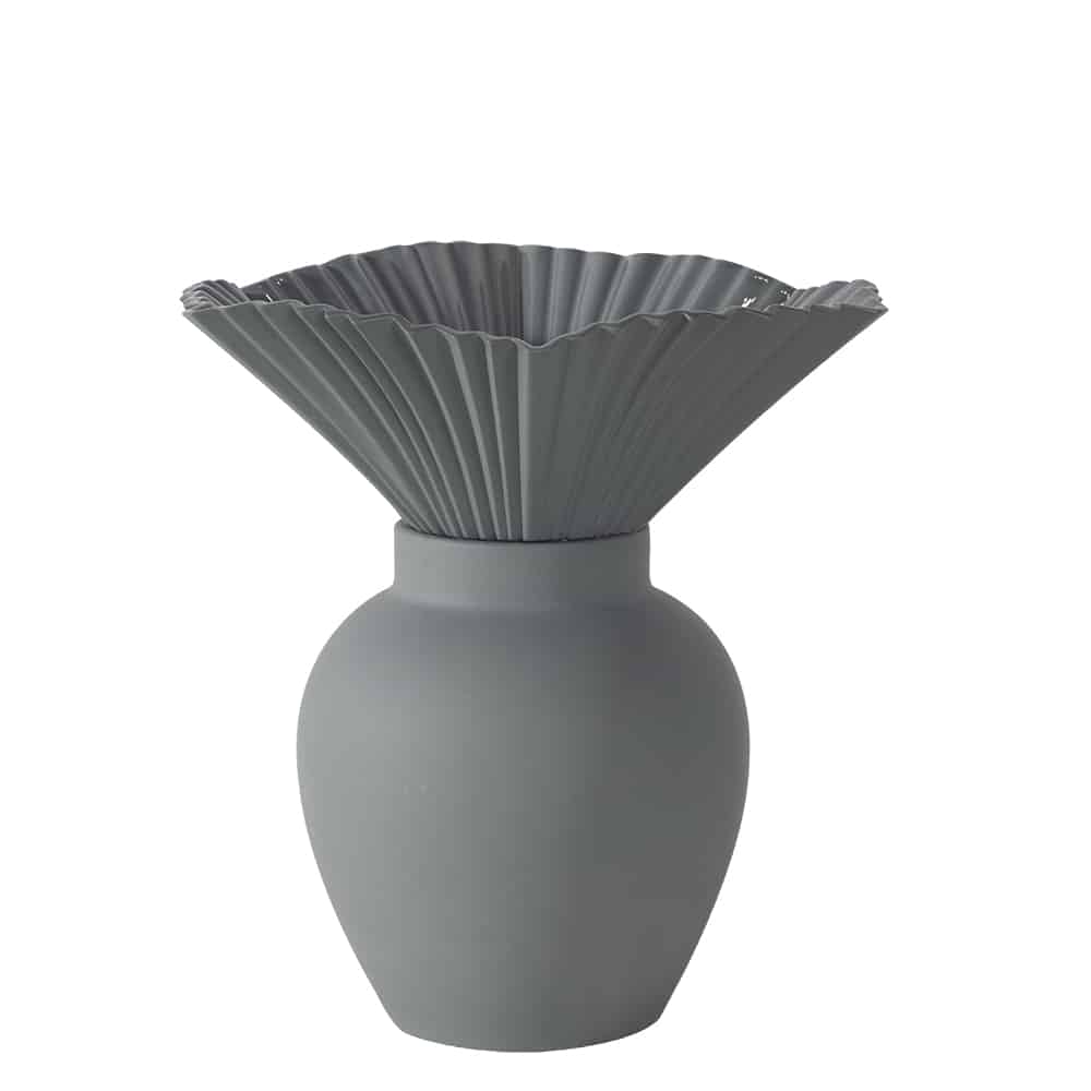 rug-1662370300693-2.jpeg.jpg Urbanloft Home Waddle Ceramic Vase Decoration - Charcoal L - Image 3