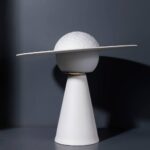 Urbanloft Home Saturnus Ceramic Decoration - White - Image 2