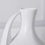 Urbanloft Home Igor Ceramic Vase Decoration - White L - Image 4