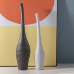Dedo Ceramic Vase Decoration - Charcoal L - Image 3