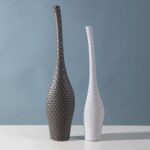 Dedo Ceramic Vase Decoration - Charcoal L - Image 2