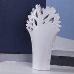 Lyla Ceramic Vase Decoration - White M - Image 3