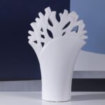 Lyla Ceramic Vase Decoration - White M - Image 2