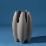 Dispara Ceramic Vase Decoration - Charcoal L - Image 2