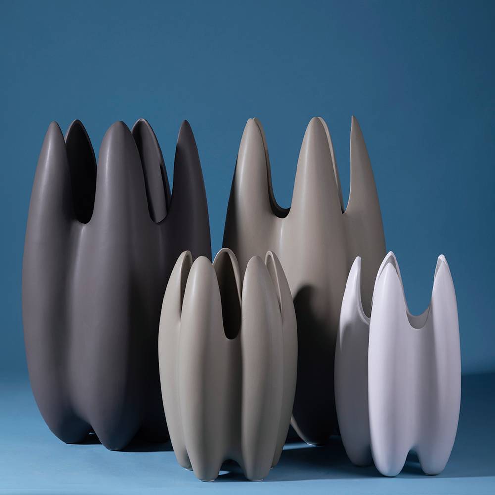 rug-1662533187121-2.jpeg.jpg Dispara Ceramic Vase Decoration - Charcoal L - Image 3