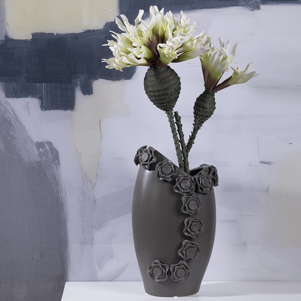 rug-1662534163375-0.jpeg.jpg Flagga Ceramic Vase Decoration - Charcoal M - Image 3