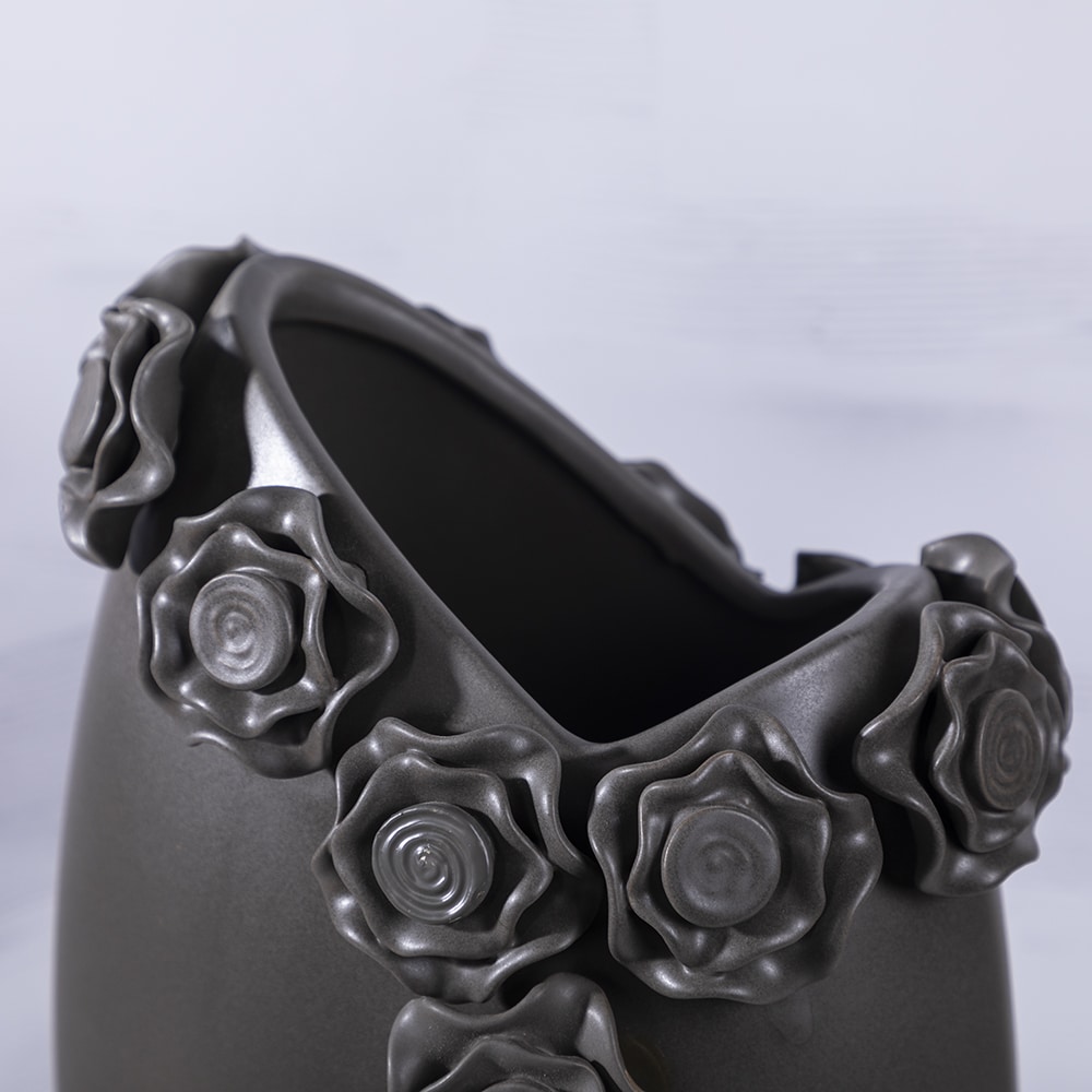 rug-1662534163382-1.jpeg.jpg Flagga Ceramic Vase Decoration - Charcoal M - Image 6