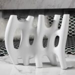 Mabel Ceramic Vase Decoration - White - Image 3