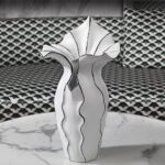 Pina Ceramic Vase Decoration - White - Image 3