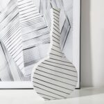 Guitar Ceramic Vase Decoration - White - Image 4