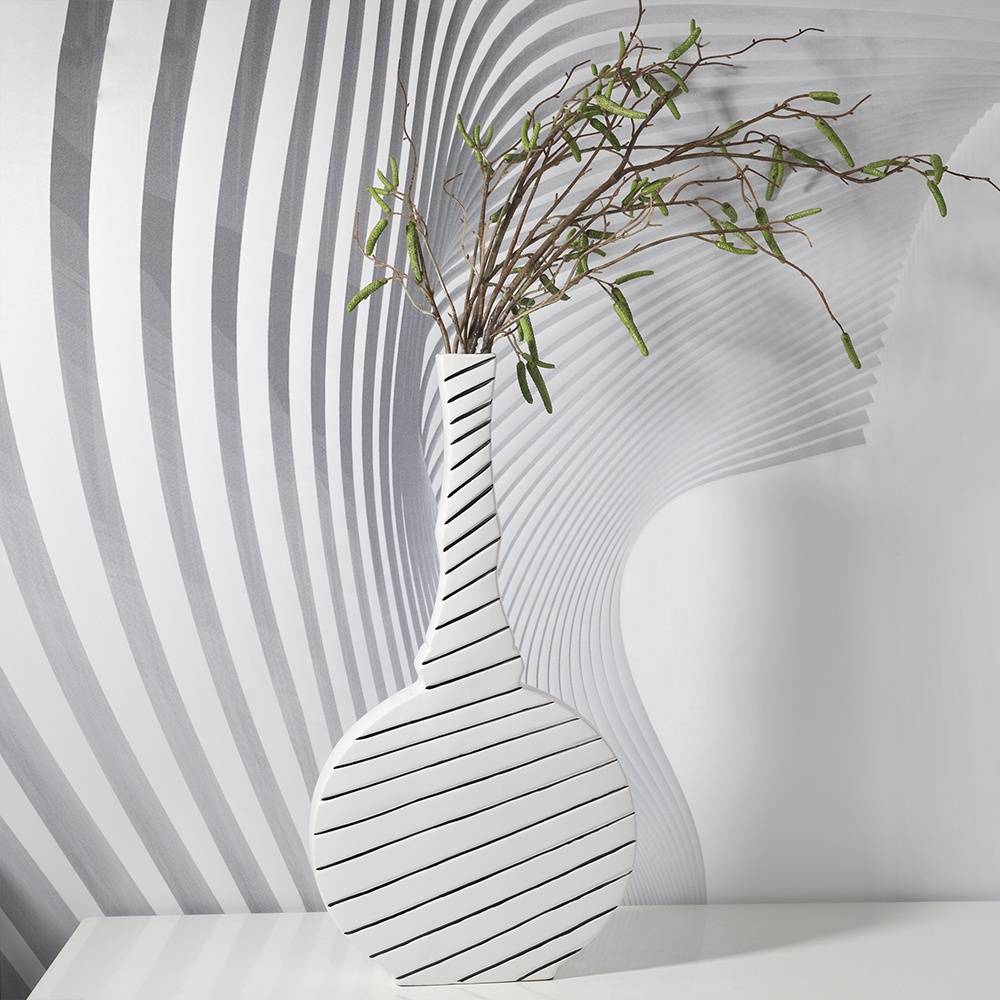 rug-1662623840645-3.jpeg.jpg Guitar Ceramic Vase Decoration - White - Image 2