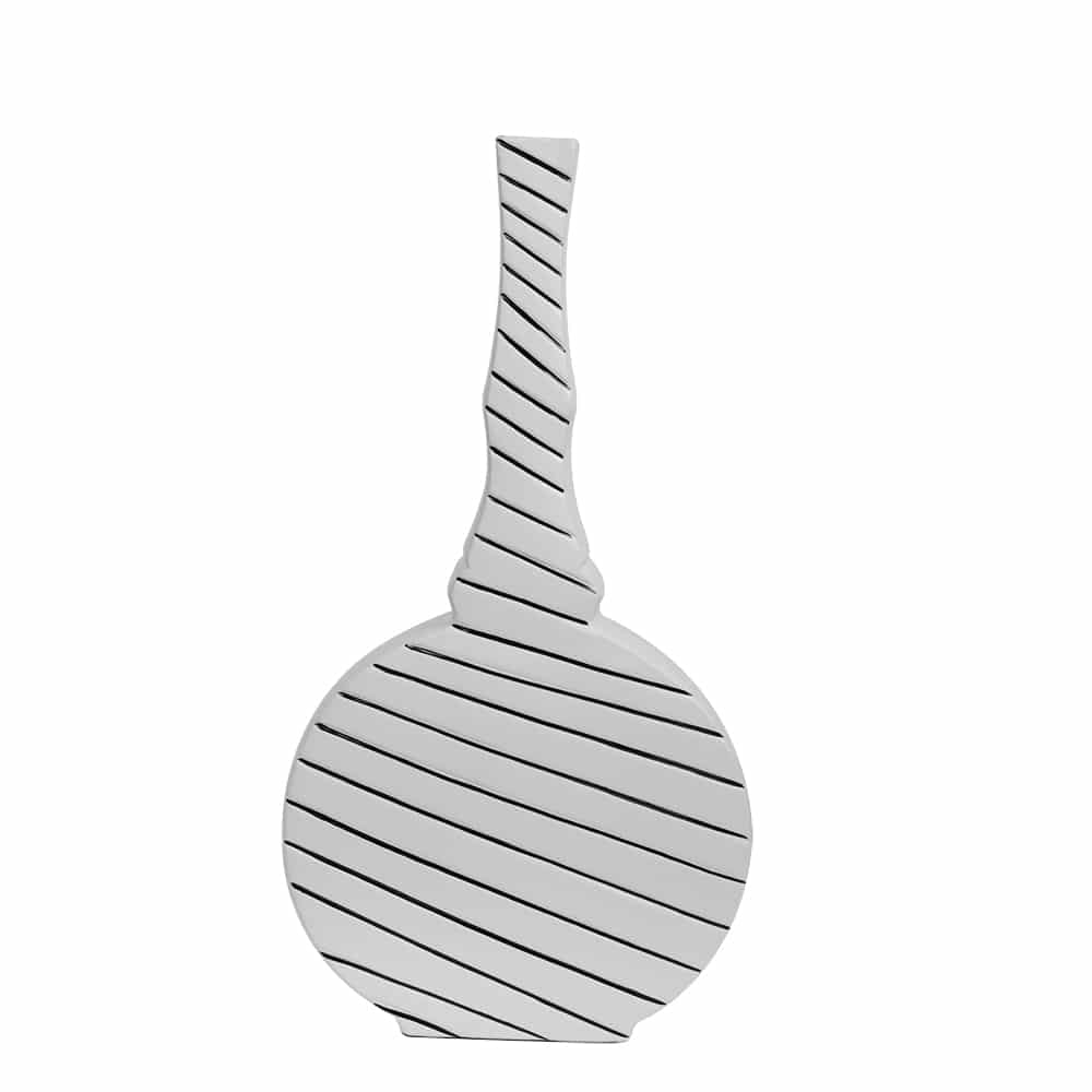 rug-1662623840656-5.jpeg.jpg Guitar Ceramic Vase Decoration - White - Image 1