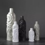 Blomma Ceramic Vase Decoration - Charcoal L - Image 3