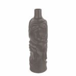 Blomma Ceramic Vase Decoration - Charcoal L