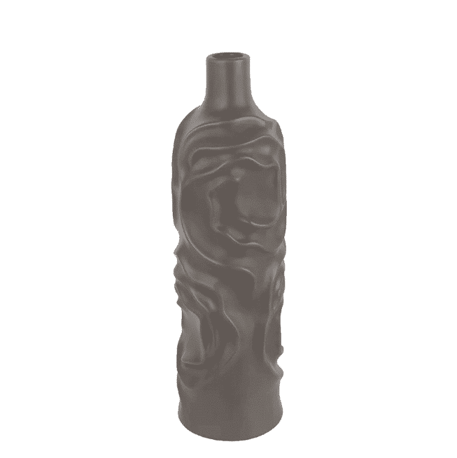 rug-1662696400741-3.png.png Blomma Ceramic Vase Decoration - Charcoal L - Image 1