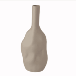Urbanloft Home Karlek Ceramic Vase Decoration - Grey S