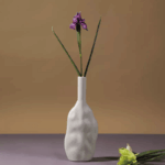 Urbanloft Home Karlek Ceramic Vase Decoration - Grey S - Image 3
