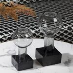 Mic Glass Marble Stand Decoration - Image 2