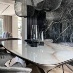 Rubens Tall Glass Decoration - Black - Image 3