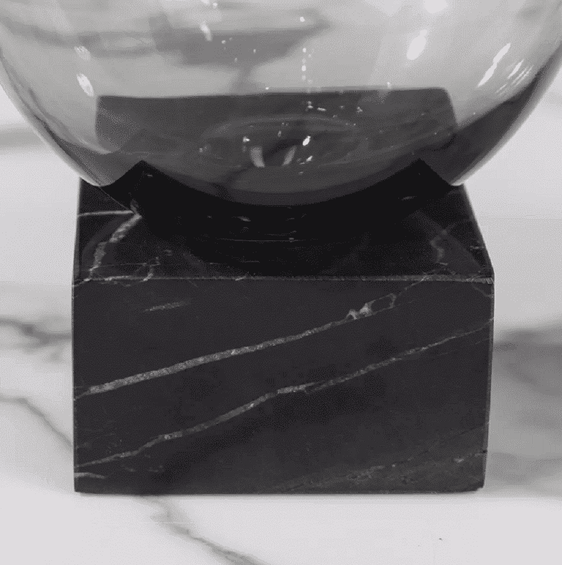 rug-1662712043844-9.png.png Rubens Tall Glass Decoration - Black - Image 5