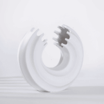 Halvmane Medium Sculpture – Artistic Work for Inspired Space - Image 2