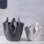 Romolo Ceramic Vase Decoration - White M - Image 3