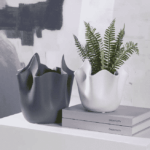 Romolo Ceramic Vase Decoration - White M - Image 4