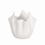 Romolo Ceramic Vase Decoration - White M