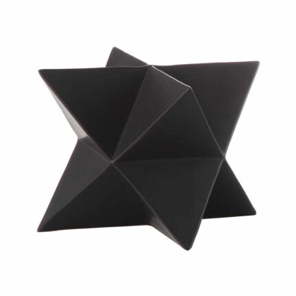 Urbanloft Home Estelle Ceramic Decoration - Black L