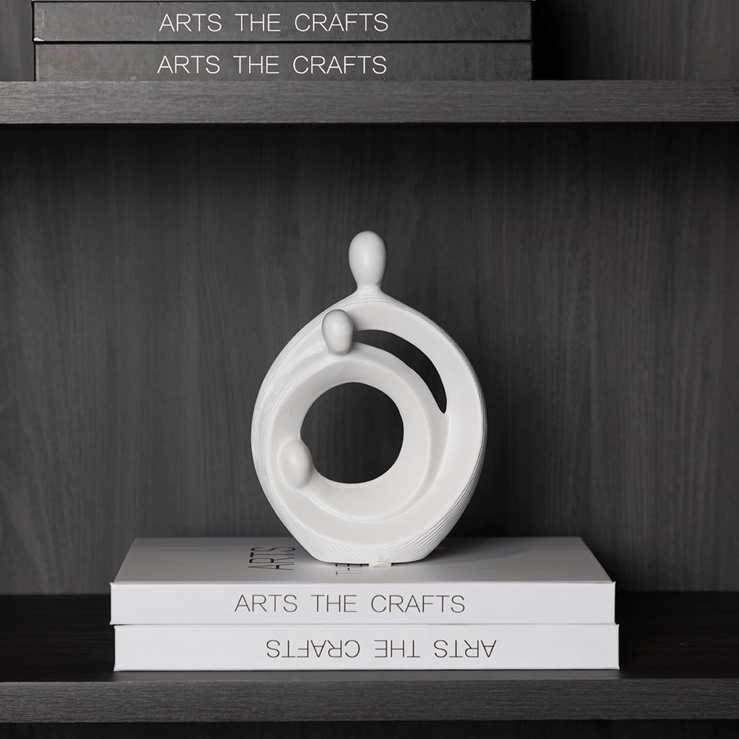 rug-1665124993890-5.jpeg.jpg Sorella Ceramic Decoration - White M - Image 2