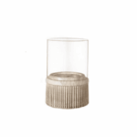Urbanloft Home Lucien Ceramic Glass Candle Jar Decoration - M