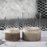 Urbanloft Home Lucien Ceramic Glass Candle Jar Decoration - M - Image 2