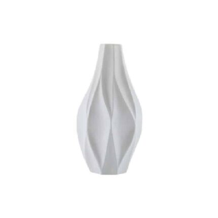 Urbanloft Home Marion Ceramic Vase Decoration - White M