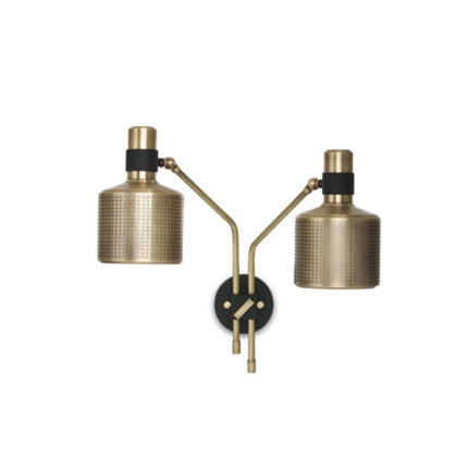 Urbanloft Home Nazo Wall Lamp Black